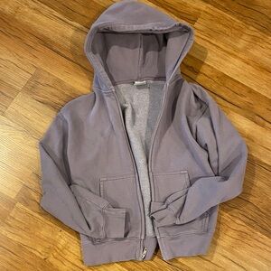 Tna Cozy Fleece zip Up Hoodie purple